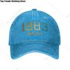 Fashion Cotton Born In  Original Vintage s Birthday Gifts Baseball Cap for Women Unisex Breathable Dad Hat Sports