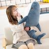 Shark Doll Throw Pillow Rag Doll Boys Plush Toy Bed Super Soft Throw Pillow Girls Sleeping Cute Doll