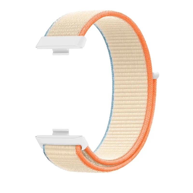 Nylon-Gewebeband für Huawei Watch Fit 4 Fit 4Pro Sport-Loop-Armband Austauschbares Armband für Huawei Fit 3 Zubehör