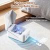 Hearing Aid Dryer – 40 ℃   Constant Heat Dehumidifier with UV LED, 8 Hour Auto Dry Modes – Portable Dry Box for Hearing Aids