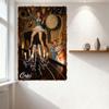 Cirque Du Soleil Corteo Vintage Circus Mural Metal Tin Sign Decor, Charming Whimsical Wall Plaque for Home, Club, Bar Decoration