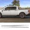Pickup Waist Line Sticker For Toyota Hilux GWM Cannon Dodge RAM Ford F150 Maverick Universal Truck Stripe Decal Auto Accessories