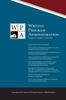 The Wpa : Writing Program Administration 38.1 (Fall 2014) Book
