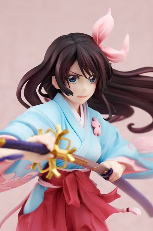 AMAKUNI New Sakura Wars Amamiya Sakura Scale PVC Model Hobby Japan 1/7 Pre-painted