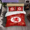 Biancheria da letto a tema Middlesbrough Set 3 pezzi Copripiumino Biancheria da letto decorativa per camera da letto di adolescenti Decorazione per la casa
