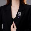 SUYU Winter New Women's Light Luxury Fashionable Temperament Brooch Coat Elegant And Exquisite Brooch Coat Brooch Accessories