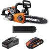 Chainsaw - Worx - 20v Powershare - Cordless - 25 Cm - Light and Compact