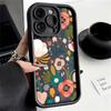 Colorful Flower Phone Case For VIVO Y03 Y17S Y22S Y33S Y35 Y36 Y15A Y15S Y33 Y21 Y21S V40 V23 V25 V30 V30E V23E V27E V27 V29