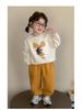 Girls' 2026 Spring-Autumn Korean Cartoon Print Fashion Set