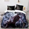3D Print Siren Head Bedding Set Duvet Cover Sheet Printed Bed Set Pillowcase Bed Full Queen King Size Comforter Bedroom