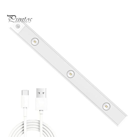 

Датчик движения Ночной светильник Светодиодный светильник для шкафа 3000K-6500K Регулируемая яркость Без мерцания Простота установки Магнитный светильник для шкафа 40cm