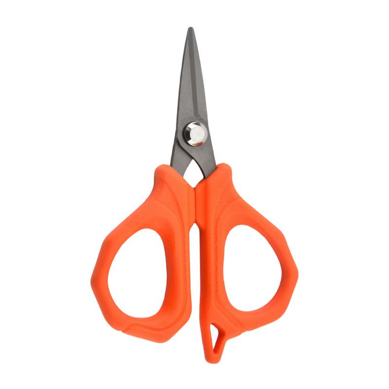 Multifunctional Heavy-Duty Stainless Steel Scissors: Household, Office, Fishing, and Thread Cutter