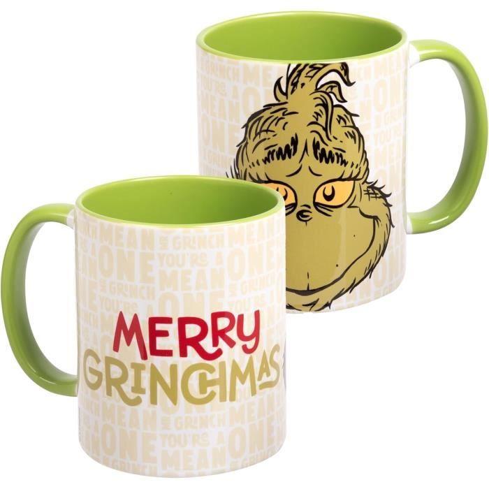 Mug - UNITED LABELS - Merry Grinchmas - Céramique - 320ml - Compatible lave-vaisselle