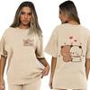 Bubu Dudu Velikost EU Topy Roztomilé tričko Manga Ženy Muži Legrační tričko Grafika Tričko pro volný čas Y2k Streetwear Kreslené gotické oblečení