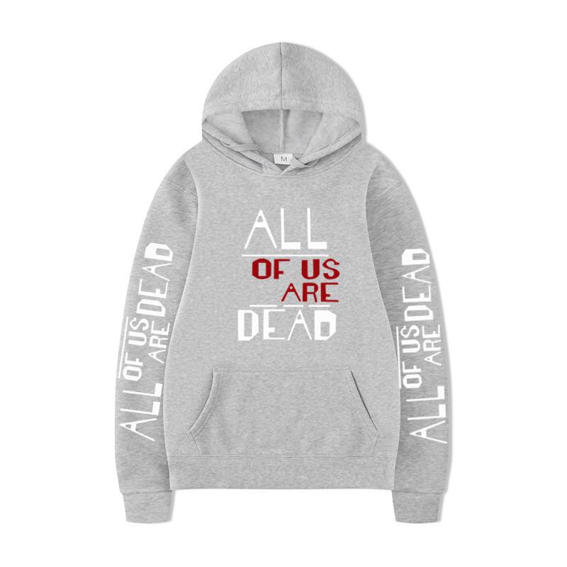 All of Us Are Dead Korean Drama Print Men's Hoodie Vintage Unisex Pullover Men Graphic Hoody Tops Oversize Clothing