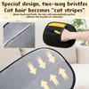 Pet Hair Remover Brush Kitten Hair Removal Gloves Deshedding Brush Glove for Dog Cat Double-Sided Fur Hair Cleaning Glove Carpet