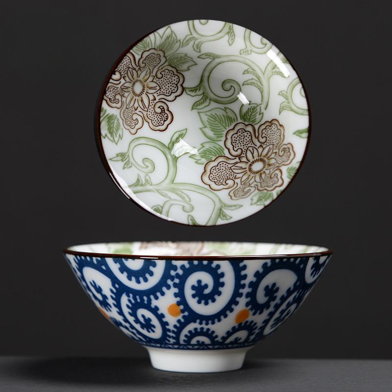 

Порцелянова чайна миска Bucket Cup Celadon 1pc