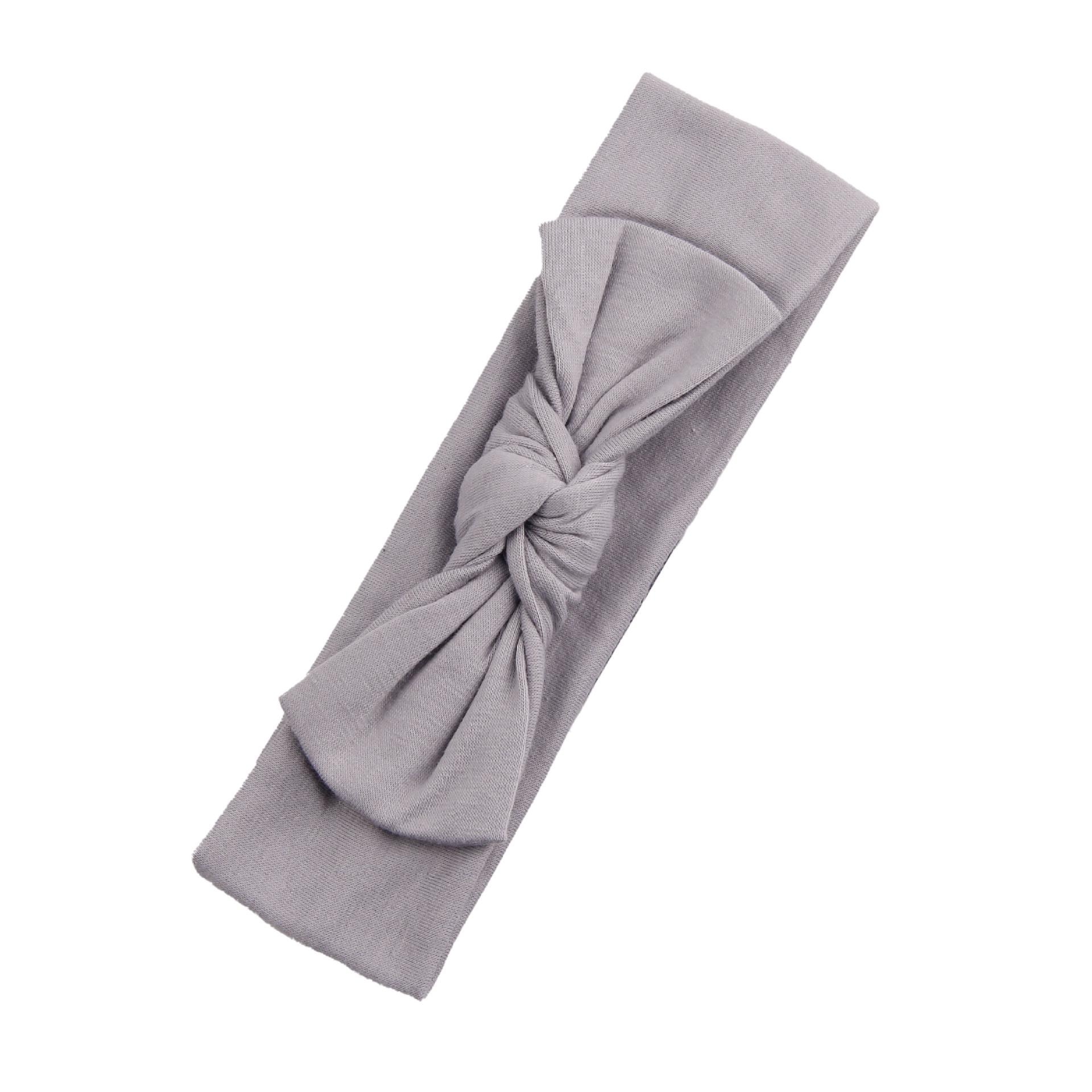 Baby Cotton Bunny Ear Bow Headband