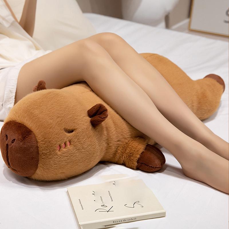 507090Cm Cute Kapibara Plush Toy Doll Large-Sized Plush Doll Sleeping Pillow Small Extra Cushion As A Birthday Gift For Girls