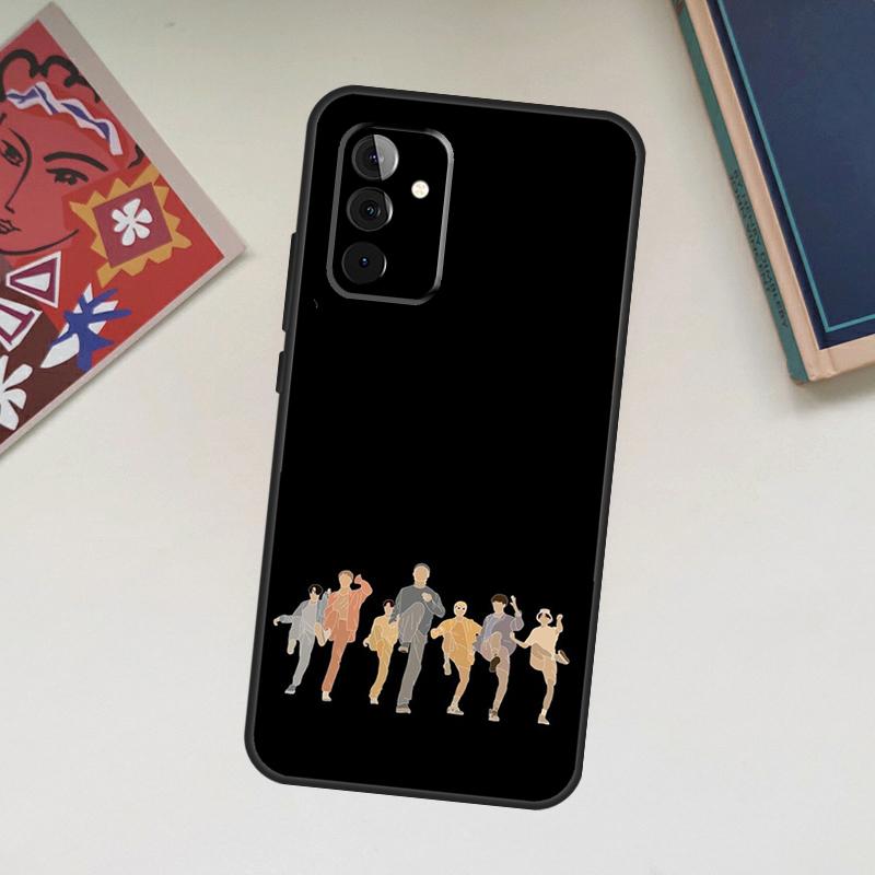 Korean Fashion Kpop Band For Samsung Galaxy A33 A53 A13 A23 A52 A32 A22 A12 A51 A71 A15 A25 A14 A34 A54 Phone Case