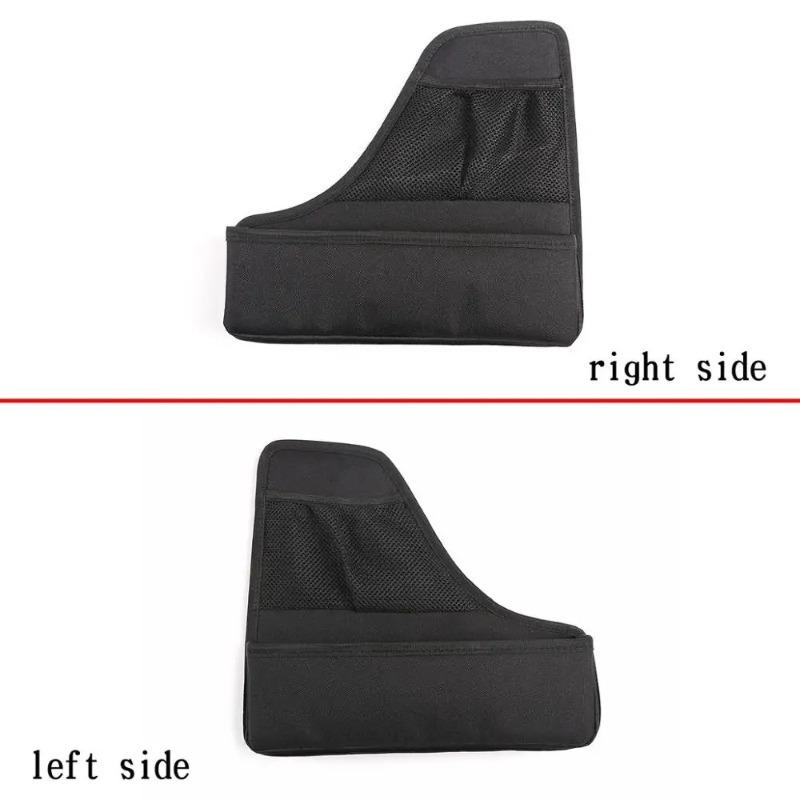 WRLD7 For Land Rover Defender 90 110 130 09-18 Oxford Fabric Car Armrest Box Left and Right Storage Box Storage Bags Car Accessories
