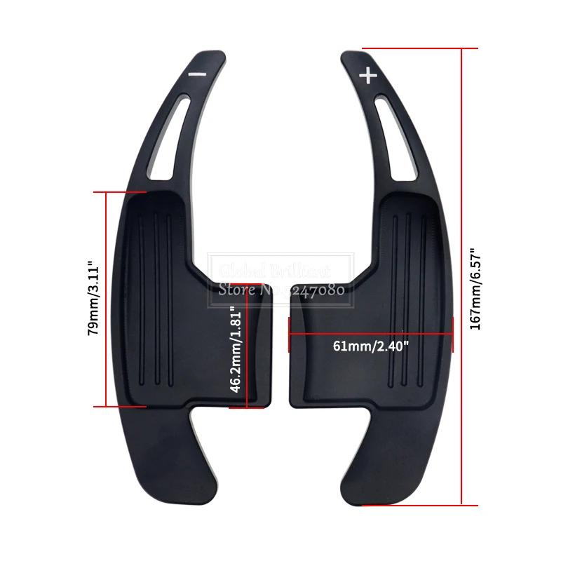 Paar Auto Lenkrad Shift Paddle Shifter Getriebe Verlängerung Für Ford Mustang 2015 2016 2017 2018 2019 Aluminium Decor Zubehör