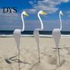 Outdoor Garden Centerpiece Flamingos Yard Decorations, Plastic Flamingo Lawn Statue with Metal Stakes, Weather Vibrant Decor Resistant Ornaments & for