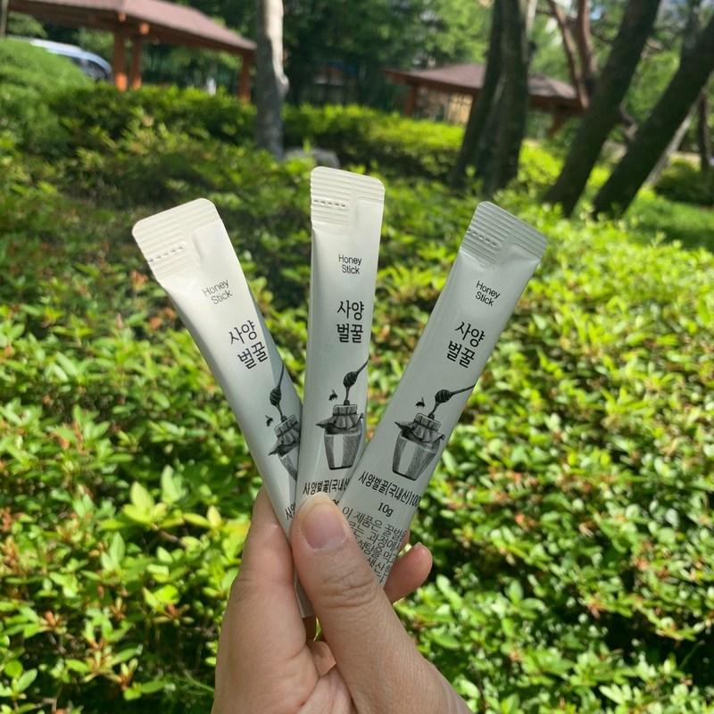 Honey Stick Yeondane Honey Stick Sweet Honey 100 Packets 100% Domestic Specification Honey Honey Gift