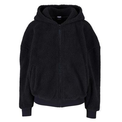 Urban Classics Womens/Ladies Sherpa Oversized Full Zip Hoodie