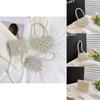 Adorable Mini Handheld Bag For Kids With Elegant Pearl Design And Fashionable Style