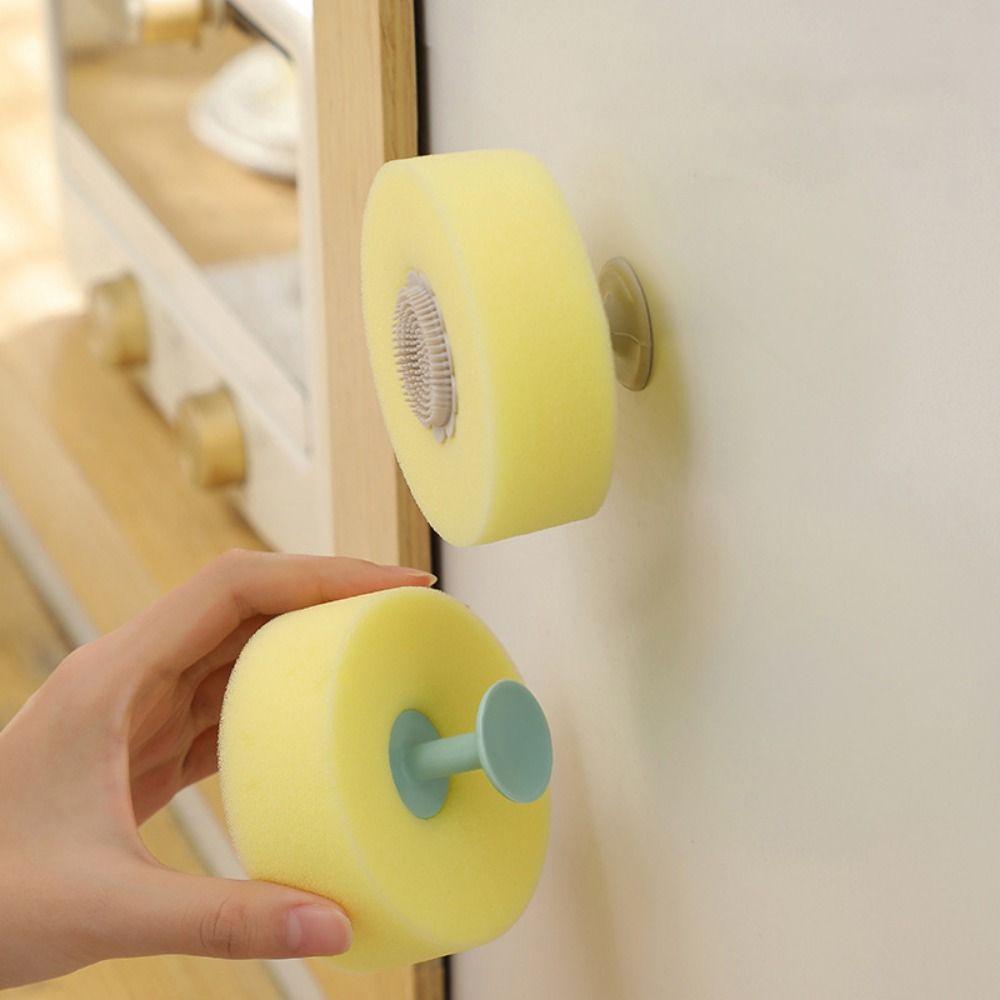 

Soft Silicone Sponge Cleaning Brush Thickened Sponge Cleaning Wipe For Kitchen