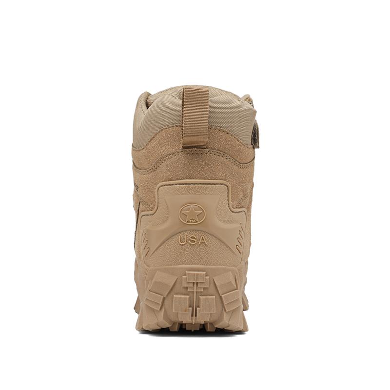 Vojenské taktické boty Desert Combat Outdoor Army turistické boty Vodotěsné cestovní boty Kožené pánské kotníkové boty