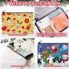 Thermal Transfer Blank Cosmetic Bag Zipper Clutch Bag Thickened Storage Bag Sublimation Blank Travel Pencil for Case