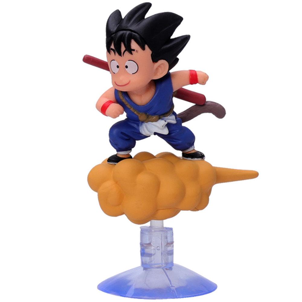 Dragon Ball Z Flying Son Goku on Somersault Clouds Creative Car Decoration Action Figure GK Model Collectible Hobby Toys Gift