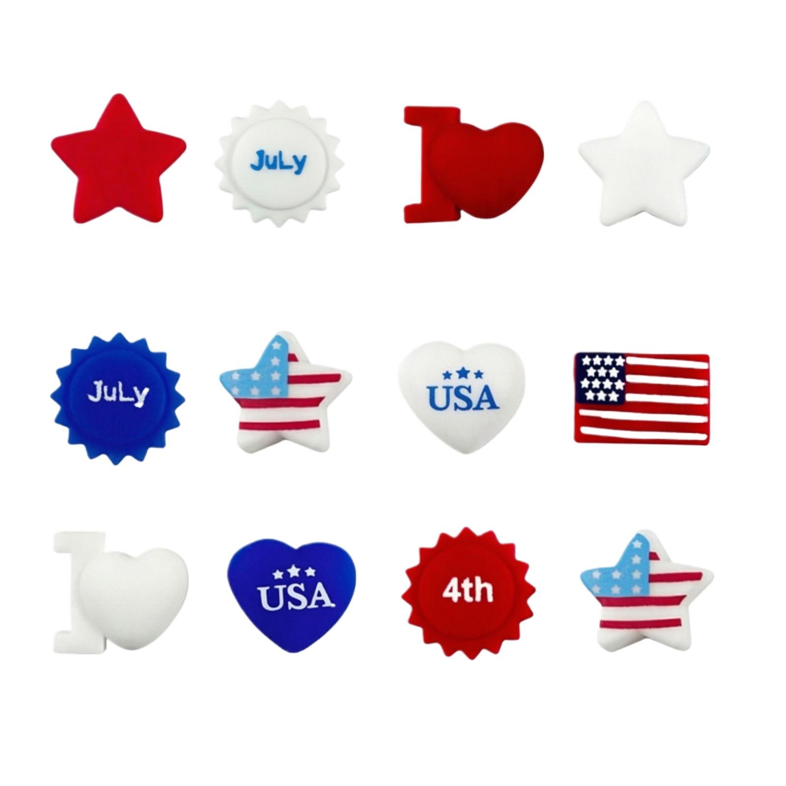 

Independence Day Fun Patriotic Flag Dumpling Stress Relief Tool Five-Pointed Star Vent Toy