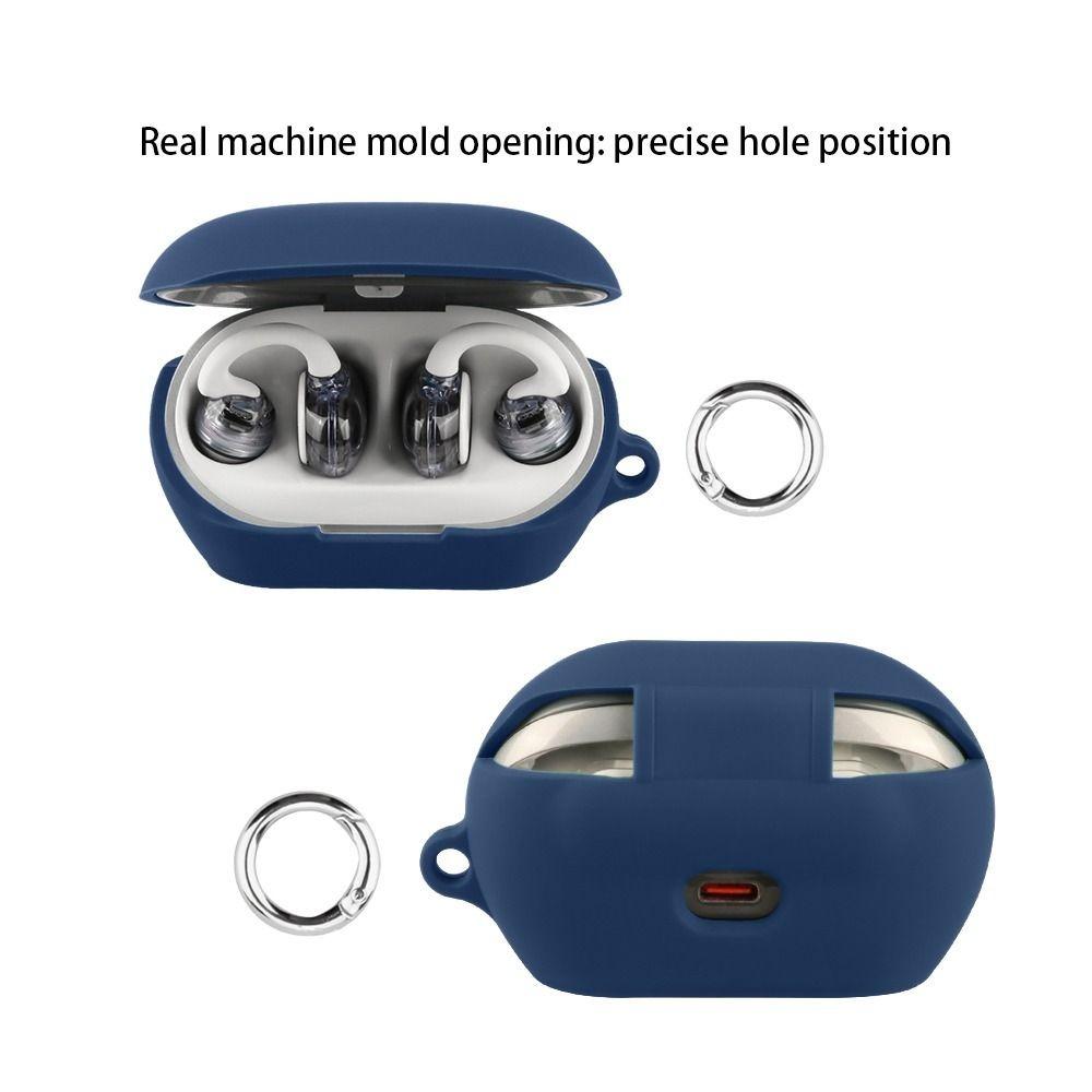 with Carabiner Earbuds Cover Silicone Headphone Protective Case for JBL SOUNDGEAR CLIPS