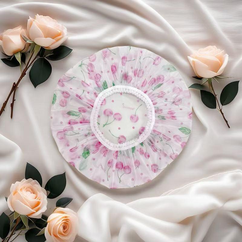 Waterproof Disposable Shower and Bath Cap for Women - Thickened, Enlarged, and Anti-Smoke Design