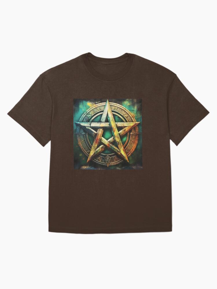 Pentangle Talisman Pentacle Pentangle Oversized T-Shirt