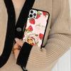 Animated S-Strawberry S-Shortcake Phone Case For IPhone 17 16 Pro Max 11 12 13 14 15 Hard PC+TPU Bracket Back Cover