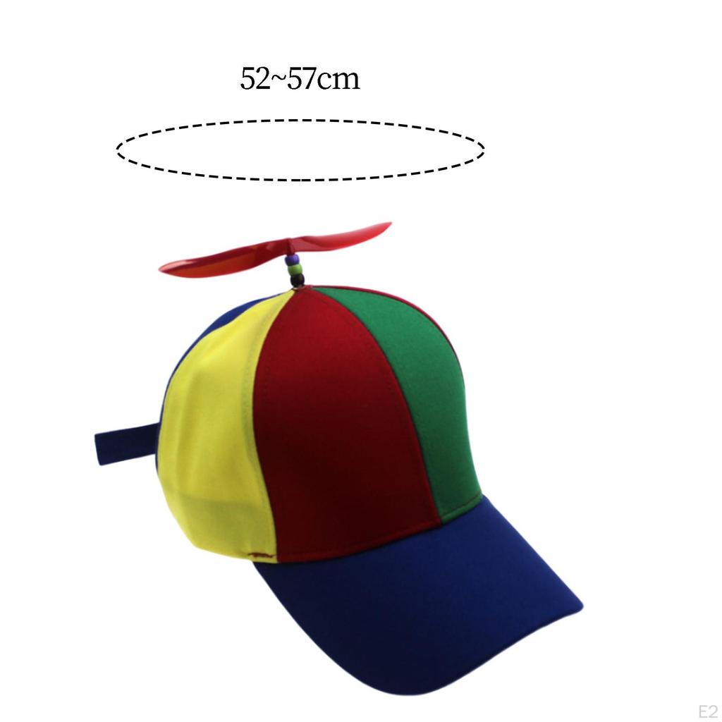 Rainbow Propeller Hat for Festive Occasions