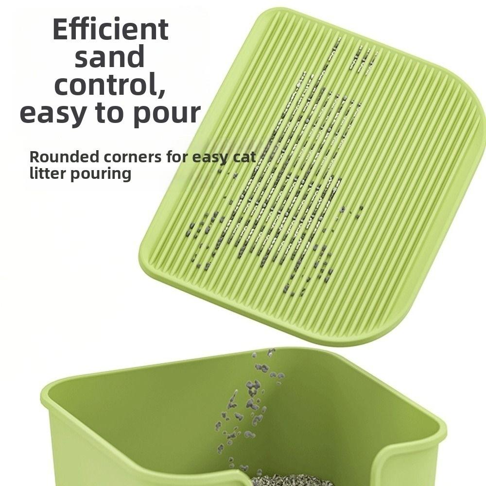 Waterproof Cat Litter Mat Splash-Proof Toilet Mat for Cats Litter Trapper Pad  Training Table