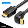 Vention 4K HDMI 2.0 Right Angle 90° Cable for TV, Monitor, Laptop, Set-Top Box.