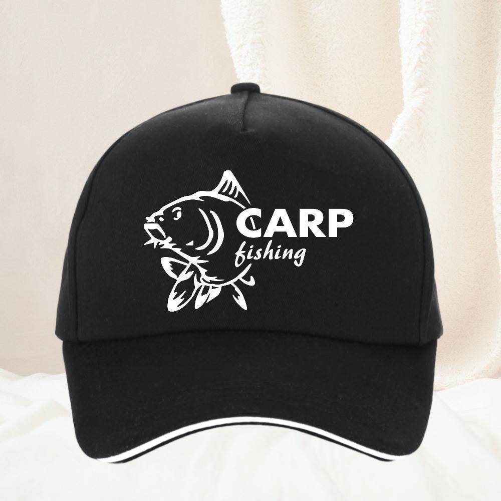 Carp Fish Baseball cap Unisex Funny Fishing Printing Hat Sunshade Hats Cool Summer Unisex Outdoor Activities Snapback hat