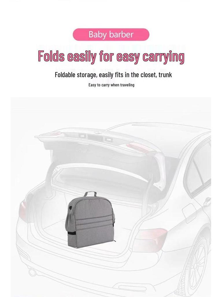 Bärbar hopfällbar babysäng med myggsäkert överdrag