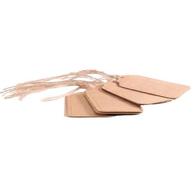 Kraft Embossed Luggage Tag (Pack of 10)