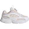adidas Originals Ozmillen Low Top Kids Lifestyle Shoes White Light Pink Children Aged 3 7 Years Old HQ0276