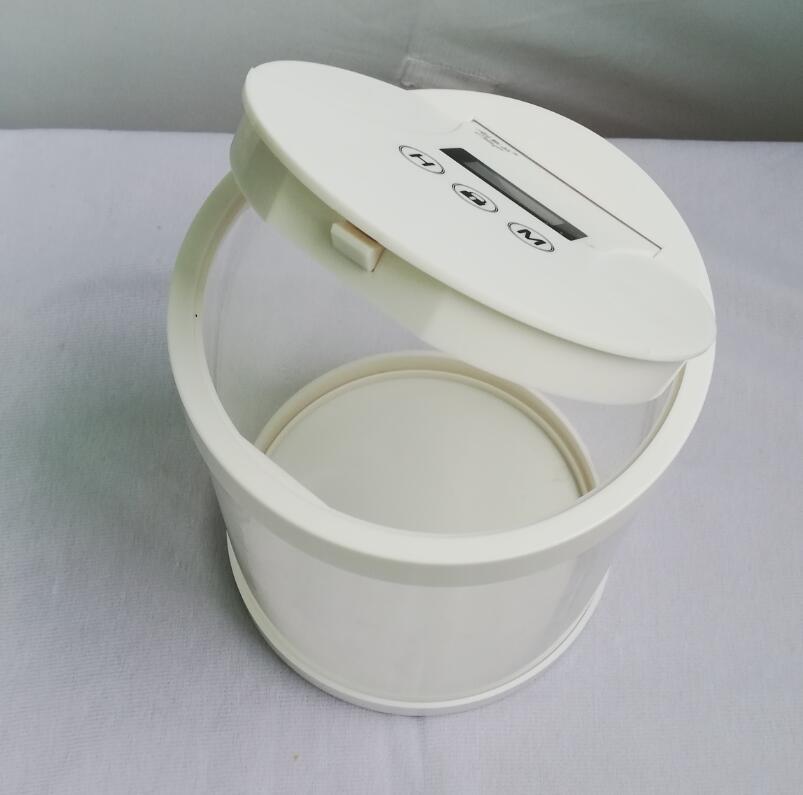 

Safe Timed Lock Box Large Capacity Time Locking Container Lock Box with Timer Unplug from Phone Locker Time Locking Container білий