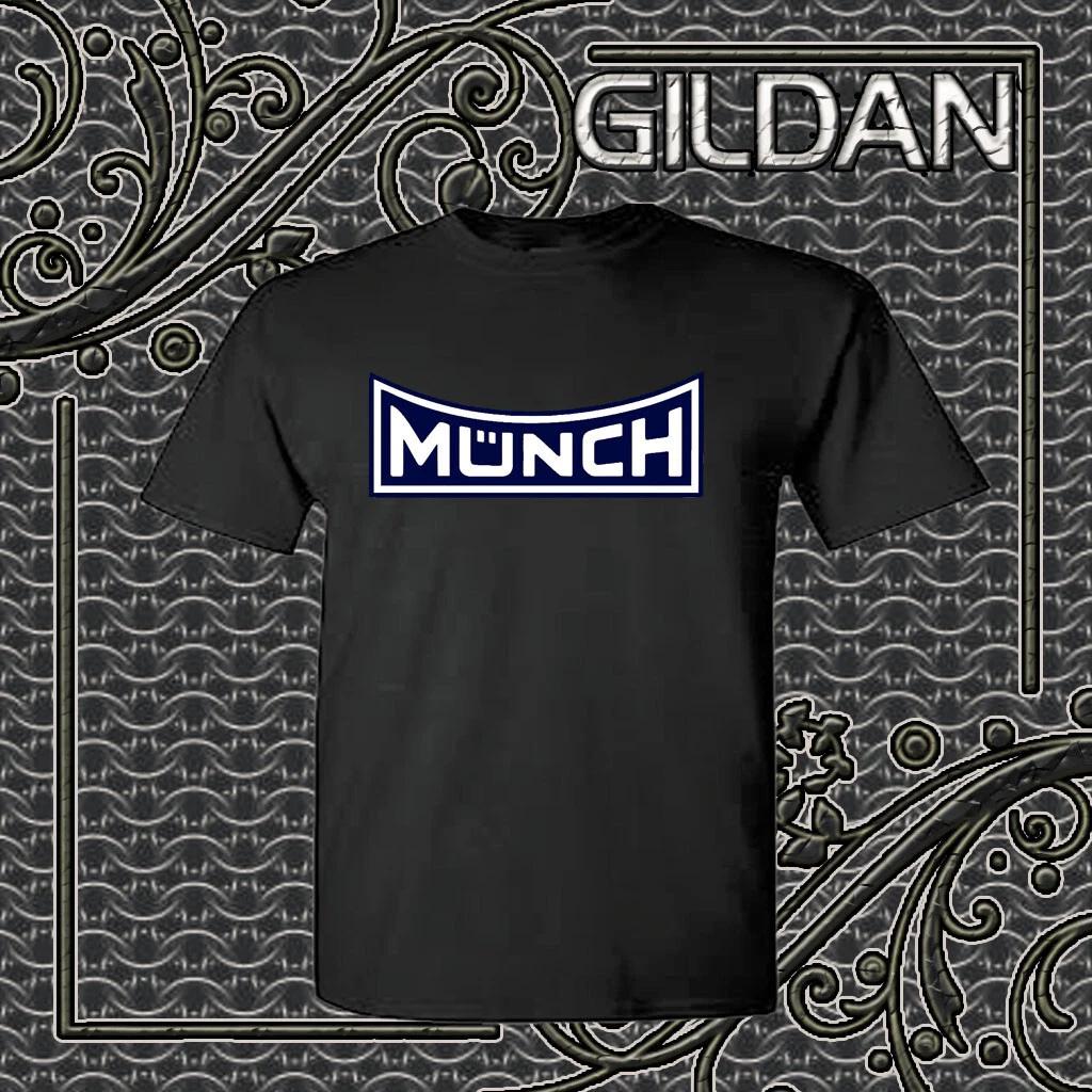 New Shirt Munch Motorcycles Logo Funny T shirt Size S to 5XL 4XL