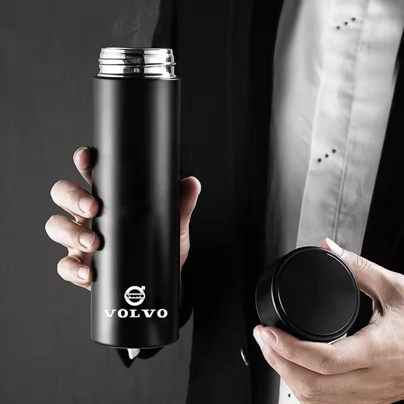 500ML Intelligente Thermosfles Roestvrij Staal Vacuümfles Voor Volvo S60 V60 C30 V70 XC90 V40 T6 S90 S80 SC60 V50 XC60 XC40 190h XC