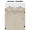 UR 2025 Men's Outdoor Casual Spliced Drawstring Hooded Jacket
